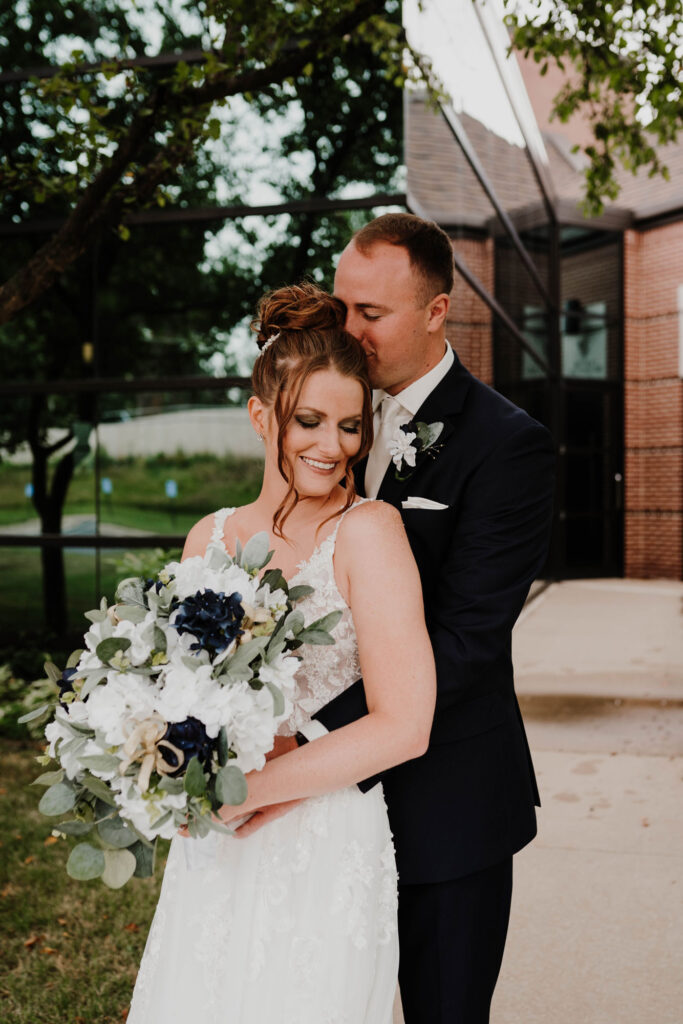 church wedding portraits